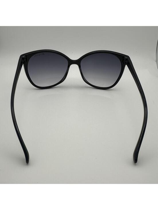 KJL Y2K Black Oversized Sunglasses with Stud Accents main image 12